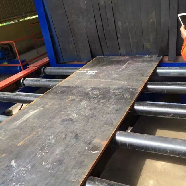 日照鋼板線拋丸清理機(jī)